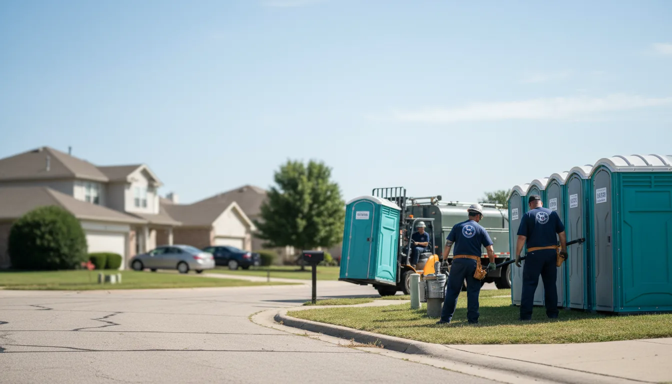 Porta Potty Rental in Farmingdale, NJ near me